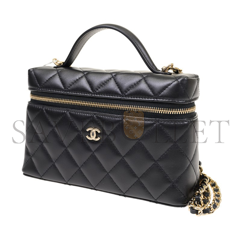 CHANEL LAMBSKIN CHAIN SHOULDER BAG AP4385 (19.5*17*5cm)